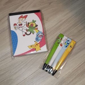 Pokemon Stationary Set